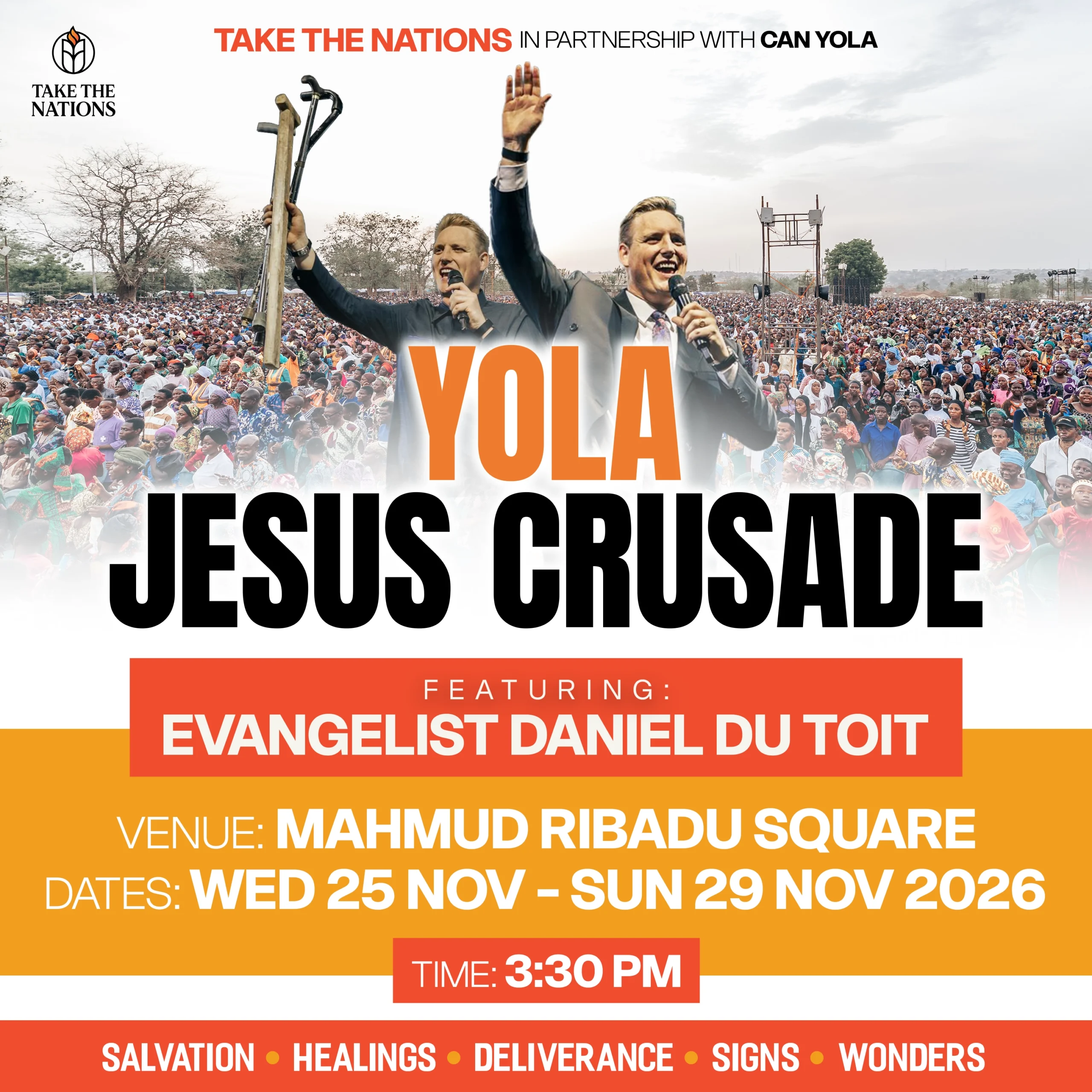 Yola Jesus Crusade Nigeria